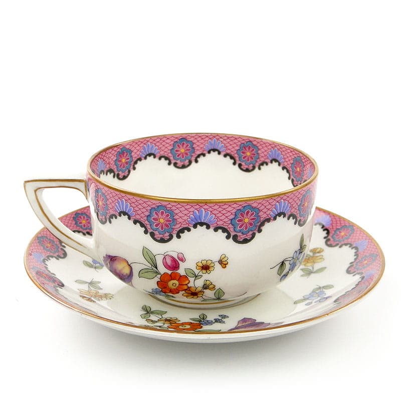 Filiżanka do mokki Canova, porcelana multikolor, Rosenthal, Niemcy, lata 20. - 179600