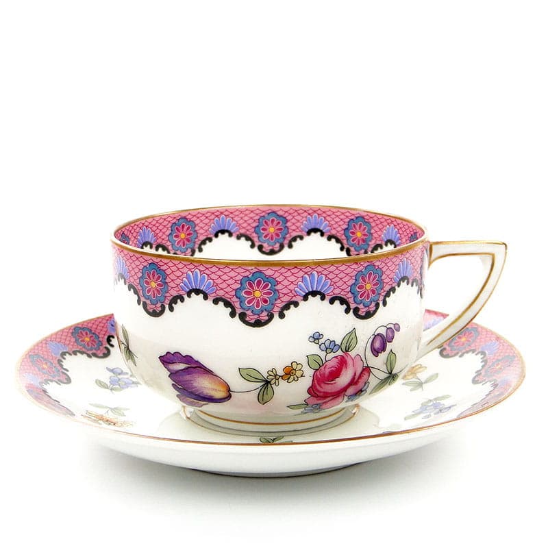 Filiżanka do mokki Canova, porcelana multikolor, Rosenthal, Niemcy, lata 20. - 179599