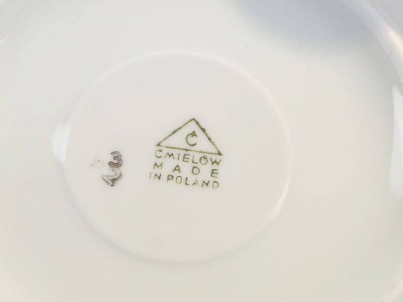 Filiżanka London, różowa, porcelana, proj. W. Potacki, Ćmielów, Polska, lata 60. - 179669