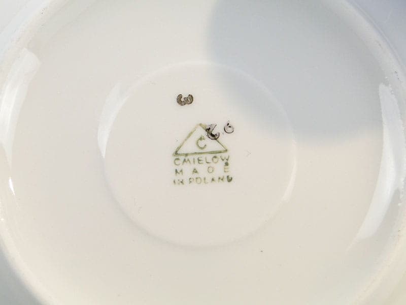 Filiżanka London, niebieska porcelana, proj. W. Potacki, dla Ćmielów, Polska, lata 60. - 179685