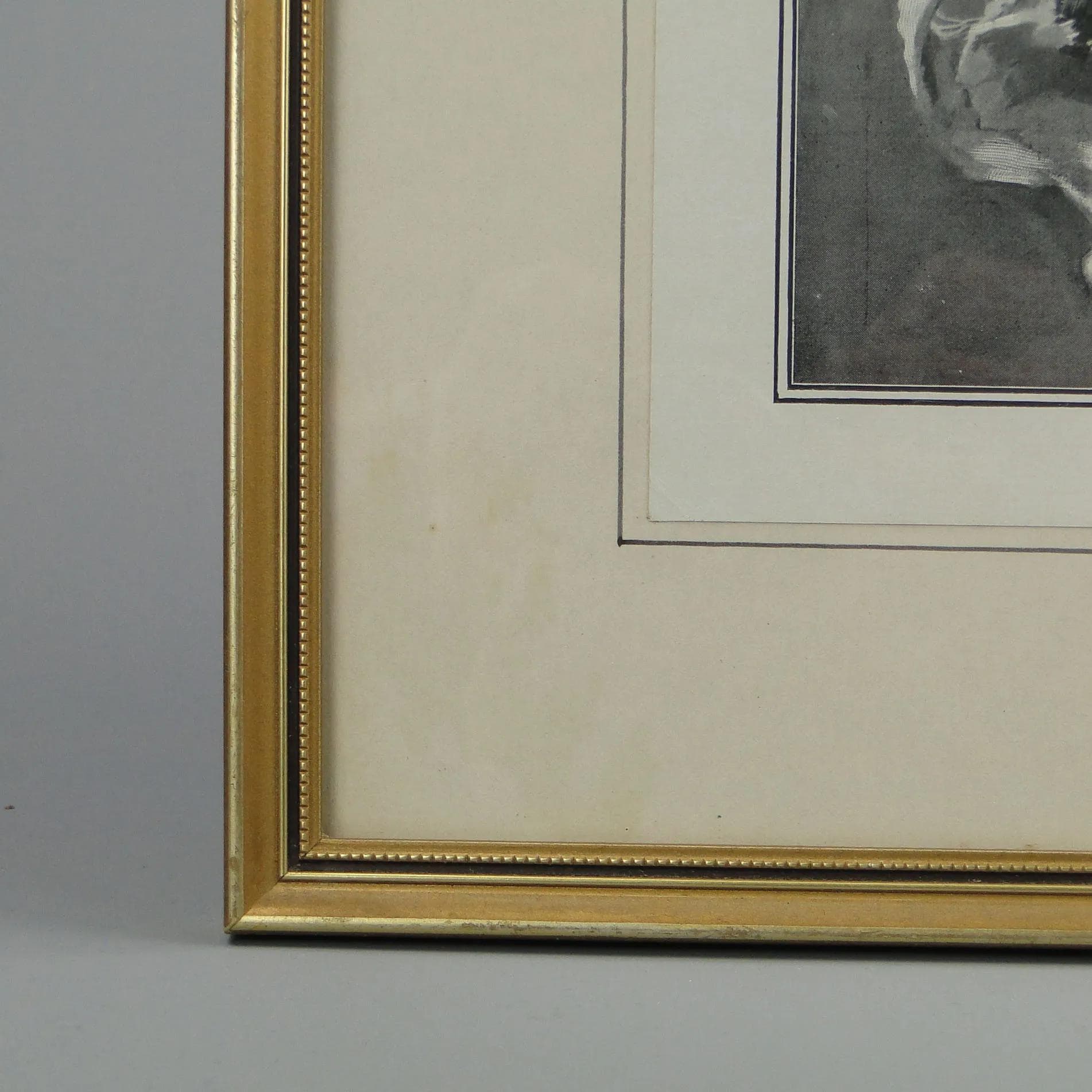 Grafika Cinderalla, szary, papier, aut. N. Flower, Wielka Brytania, pocz. XX w. - 12477