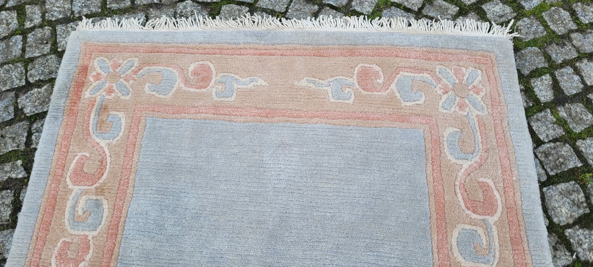 Rug Nepal 153x74 cm, grey, wool, India - 179949