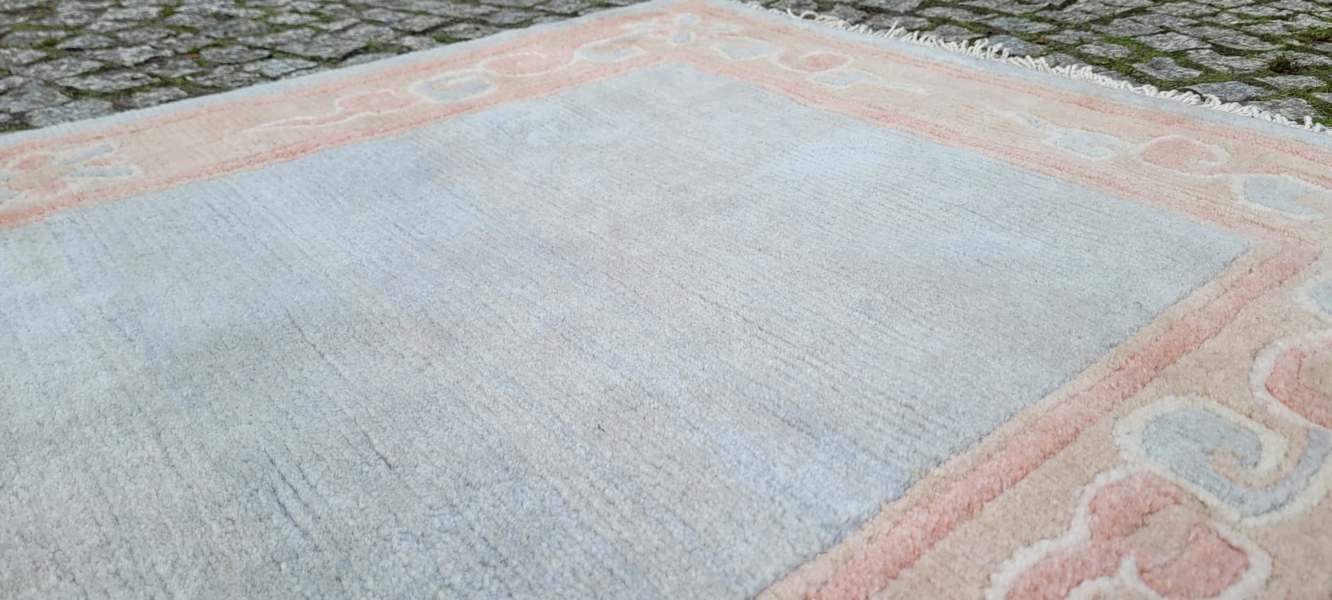 Rug Nepal 153x74 cm, grey, wool, India - 179941