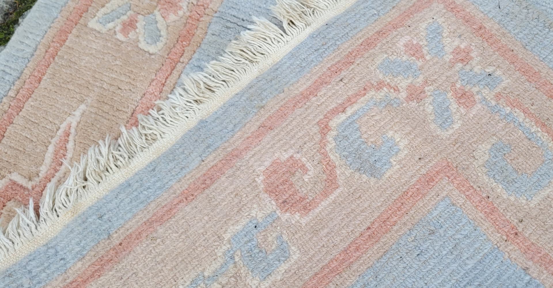 Rug Nepal 153x74 cm, grey, wool, India - 179945