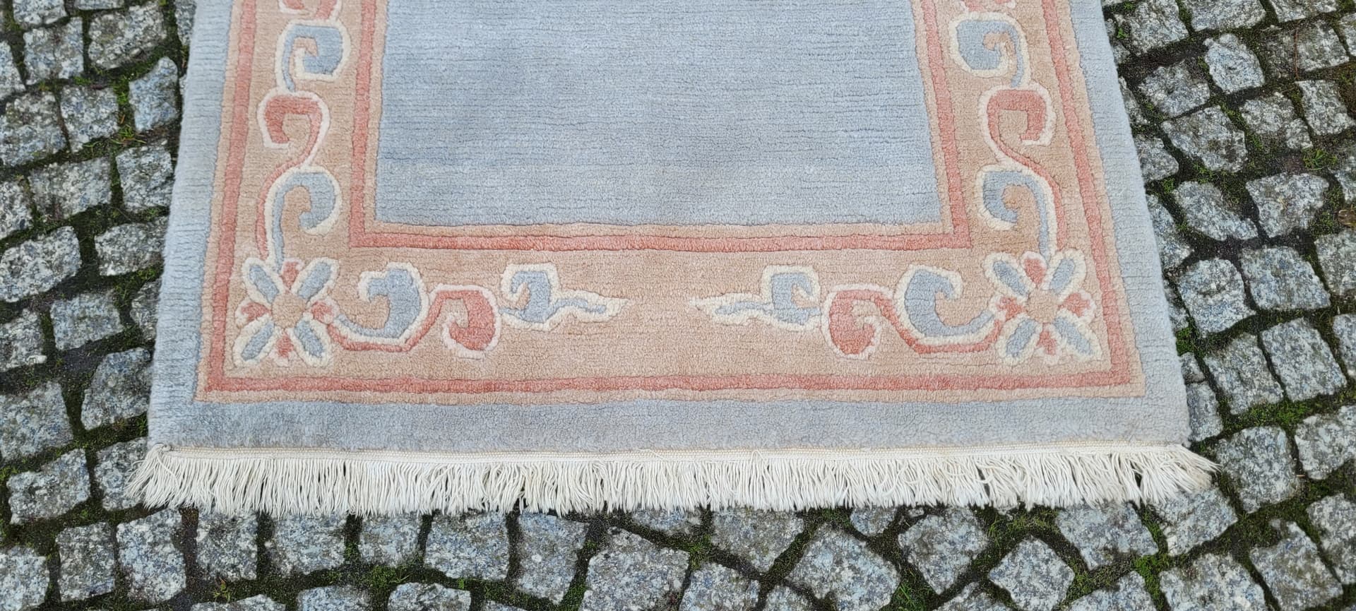 Rug Nepal 153x74 cm, grey, wool, India - 179951