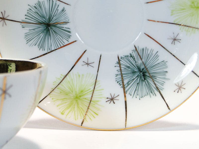 Mocha cup, white porcelain, Poland, 1950s - 179971