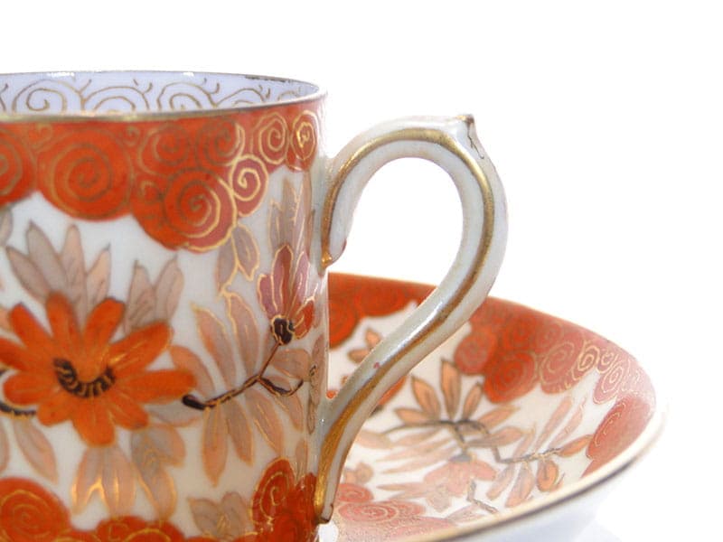 Filiżanka do mokki Biedermeier, multikolor, porcelana, Austria, XIX w. - 180016