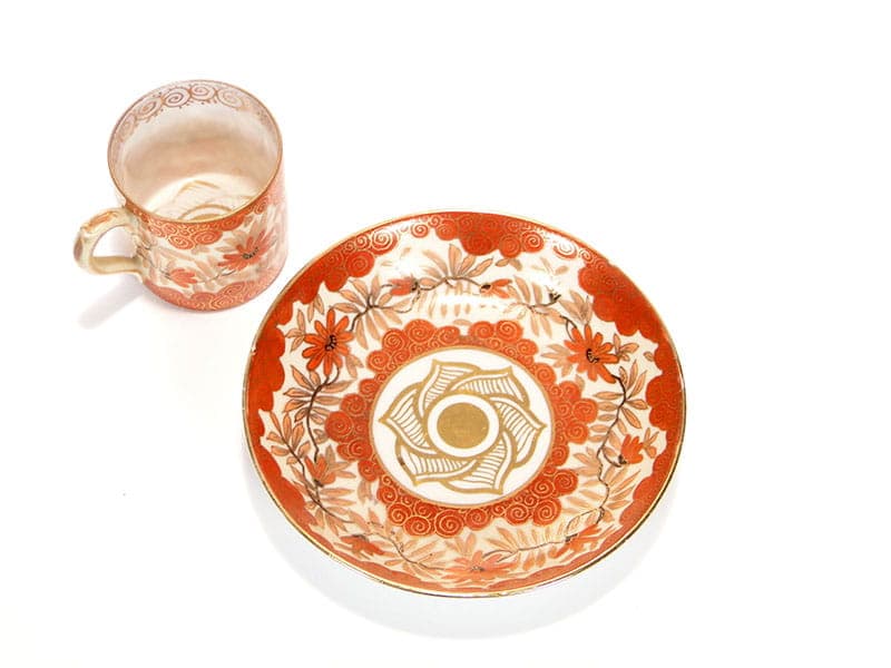 Filiżanka do mokki Biedermeier, multikolor, porcelana, Austria, XIX w. - 180012