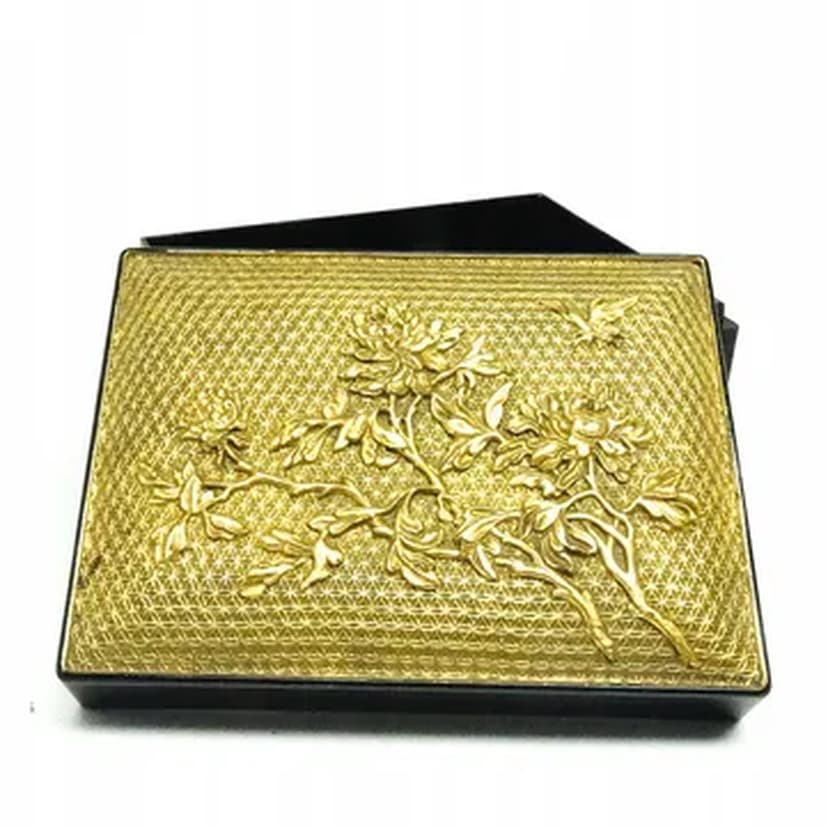 Pudełko dekoracyjne mid-century modern, Japonia, lata 50.