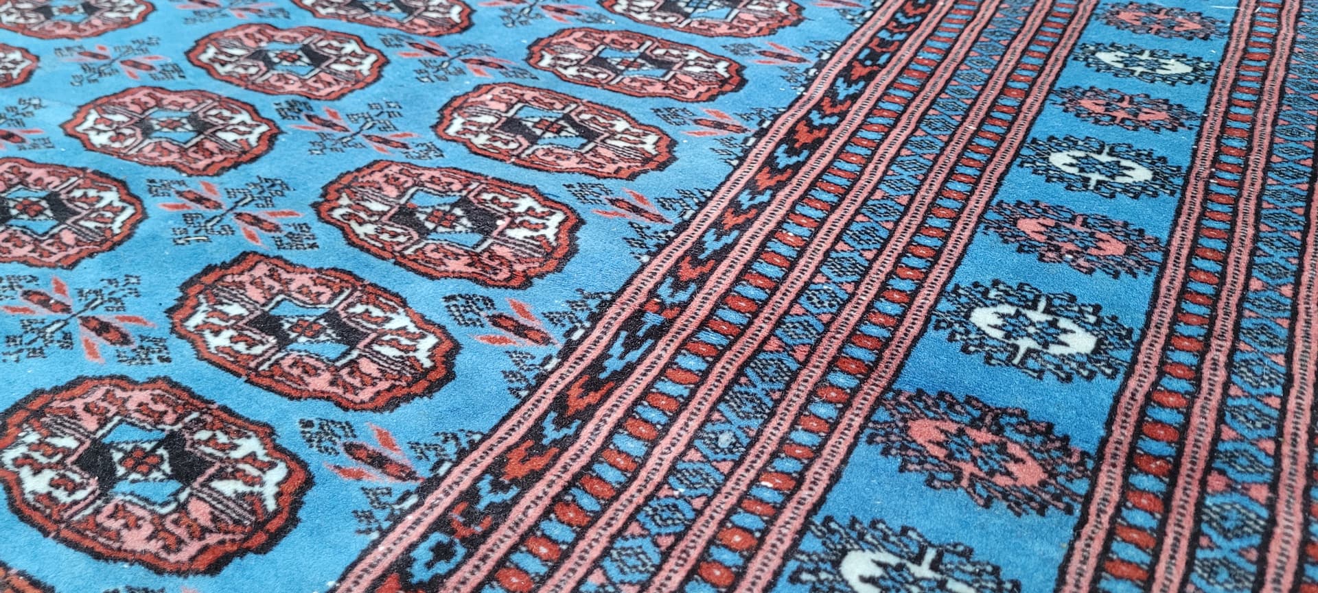 Dywan Buchara 130x207 cm, multikolor, wełna, Pakistan - 180038