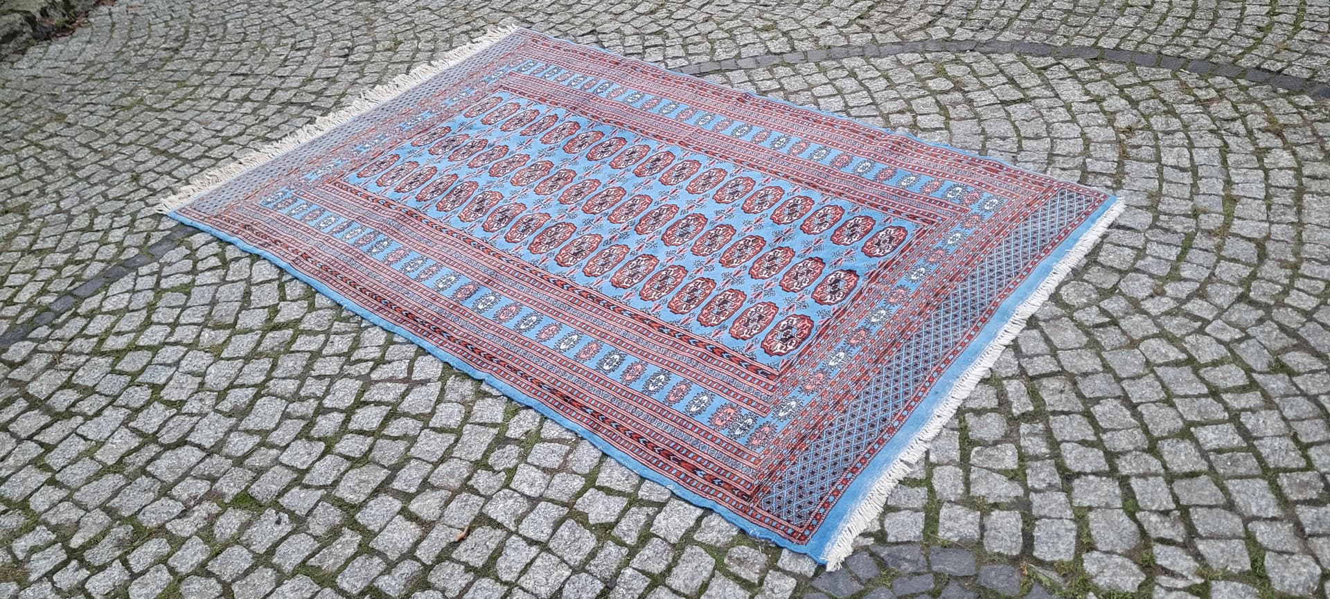 Dywan Buchara 130x207 cm, multikolor, wełna, Pakistan - 180042