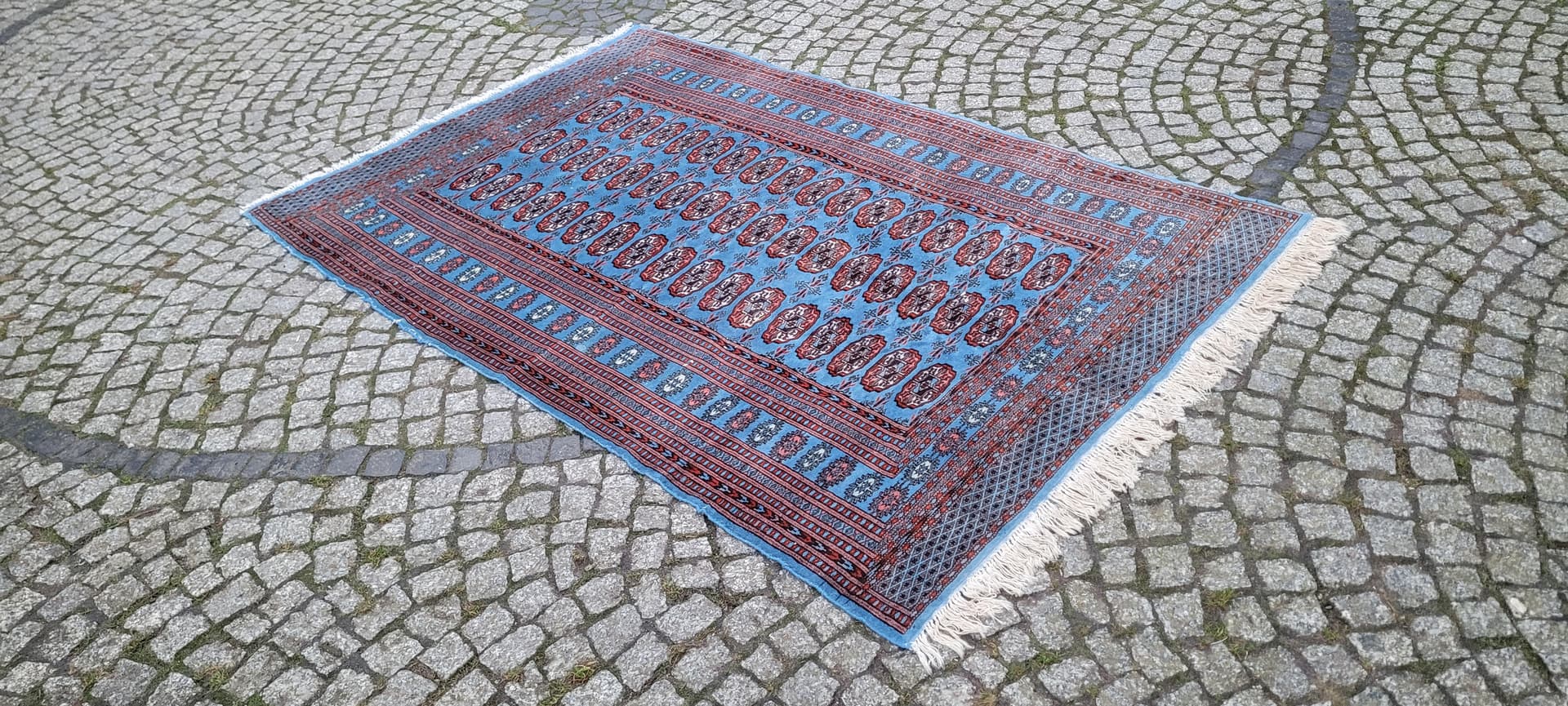 Dywan Buchara 130x207 cm, multikolor, wełna, Pakistan - 180045