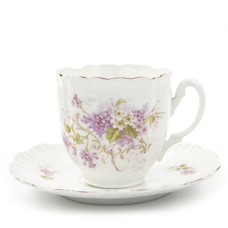 Filiżanka do kawy, porcelana biała, Carl Tielsch Altwasser, Niemcy, początek XX w. - 180095