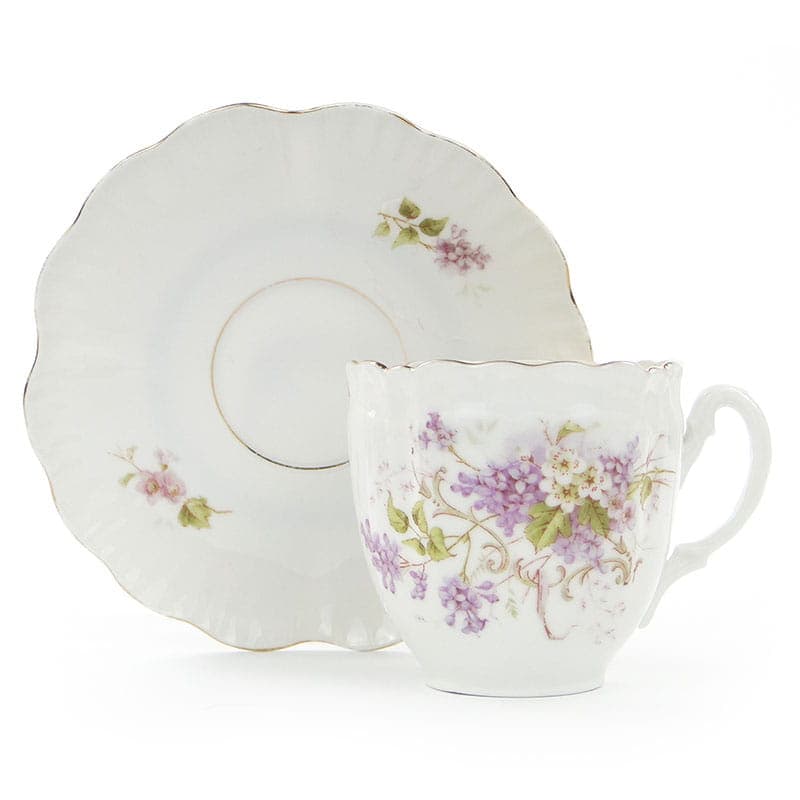 Filiżanka do kawy, porcelana biała, Carl Tielsch Altwasser, Niemcy, początek XX w.