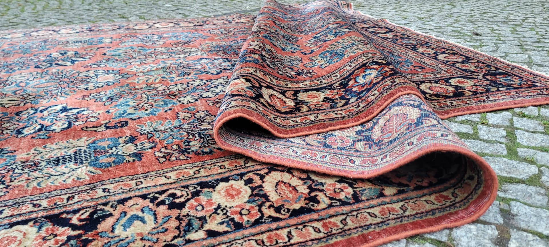 Rug American Sarouk 180x272 cm, multicolor wool, Iran, early 20th c. - 180189