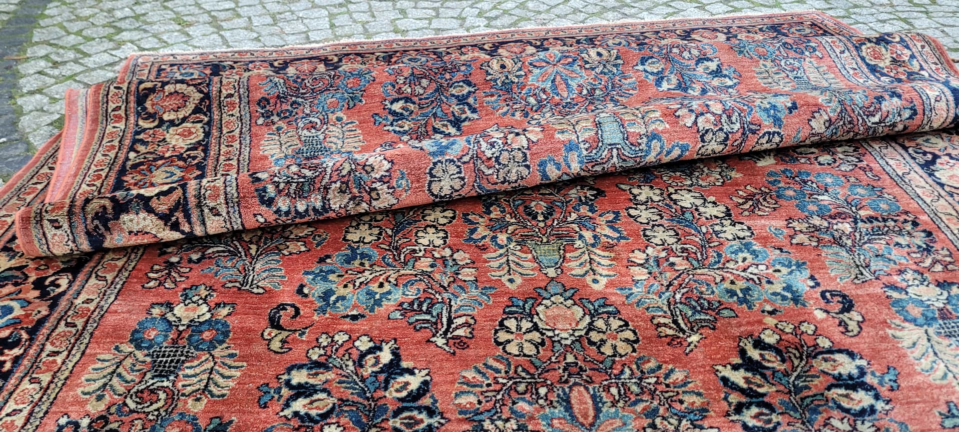 Rug American Sarouk 180x272 cm, multicolor wool, Iran, early 20th c. - 180200