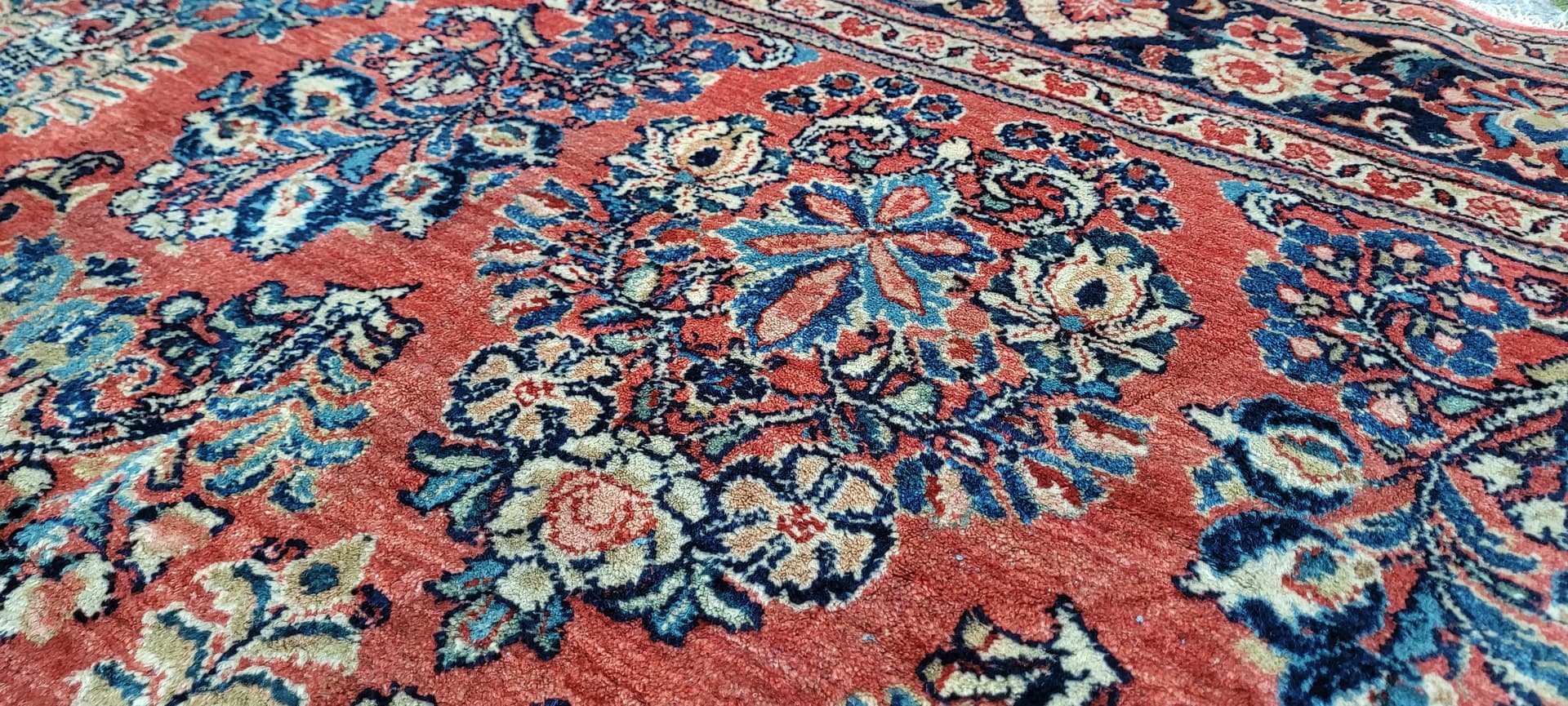 Rug American Sarouk 180x272 cm, multicolor wool, Iran, early 20th c. - 180198