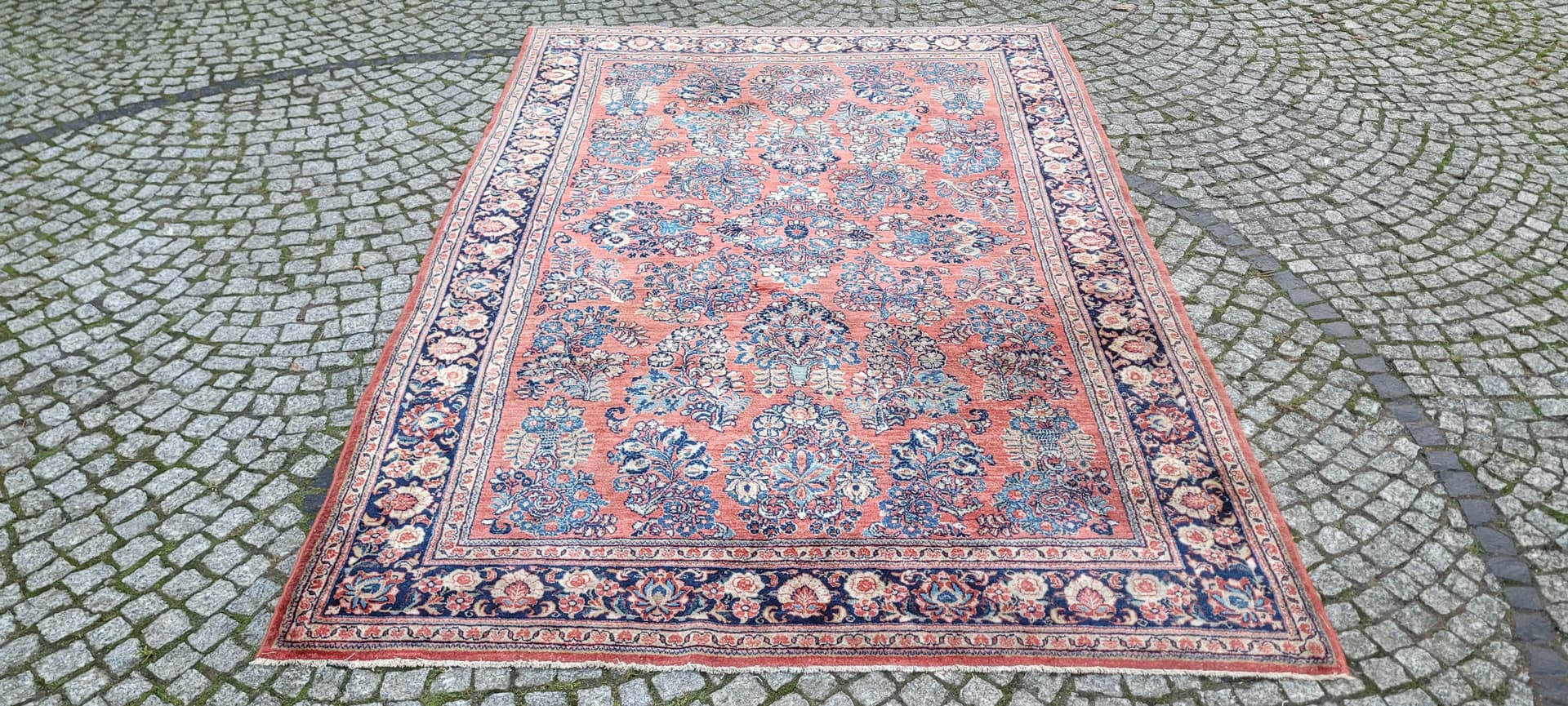 Rug American Sarouk 180x272 cm, multicolor wool, Iran, early 20th c. - 180193