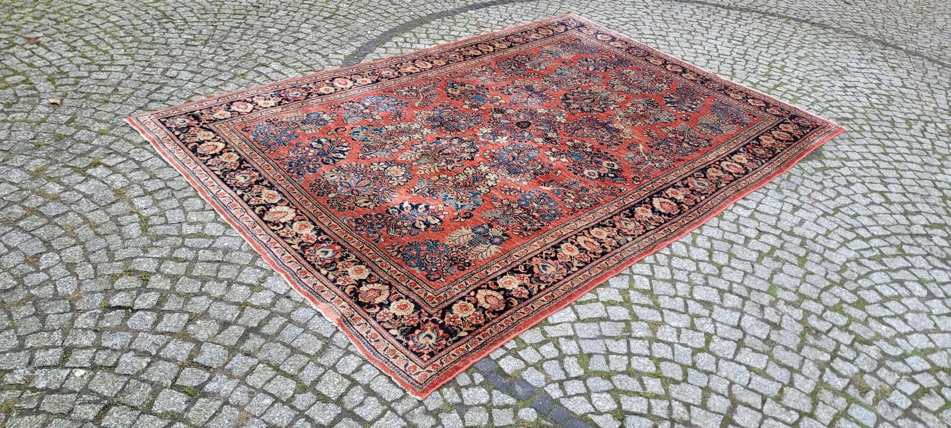 Rug American Sarouk 180x272 cm, multicolor wool, Iran, early 20th c. - 180195