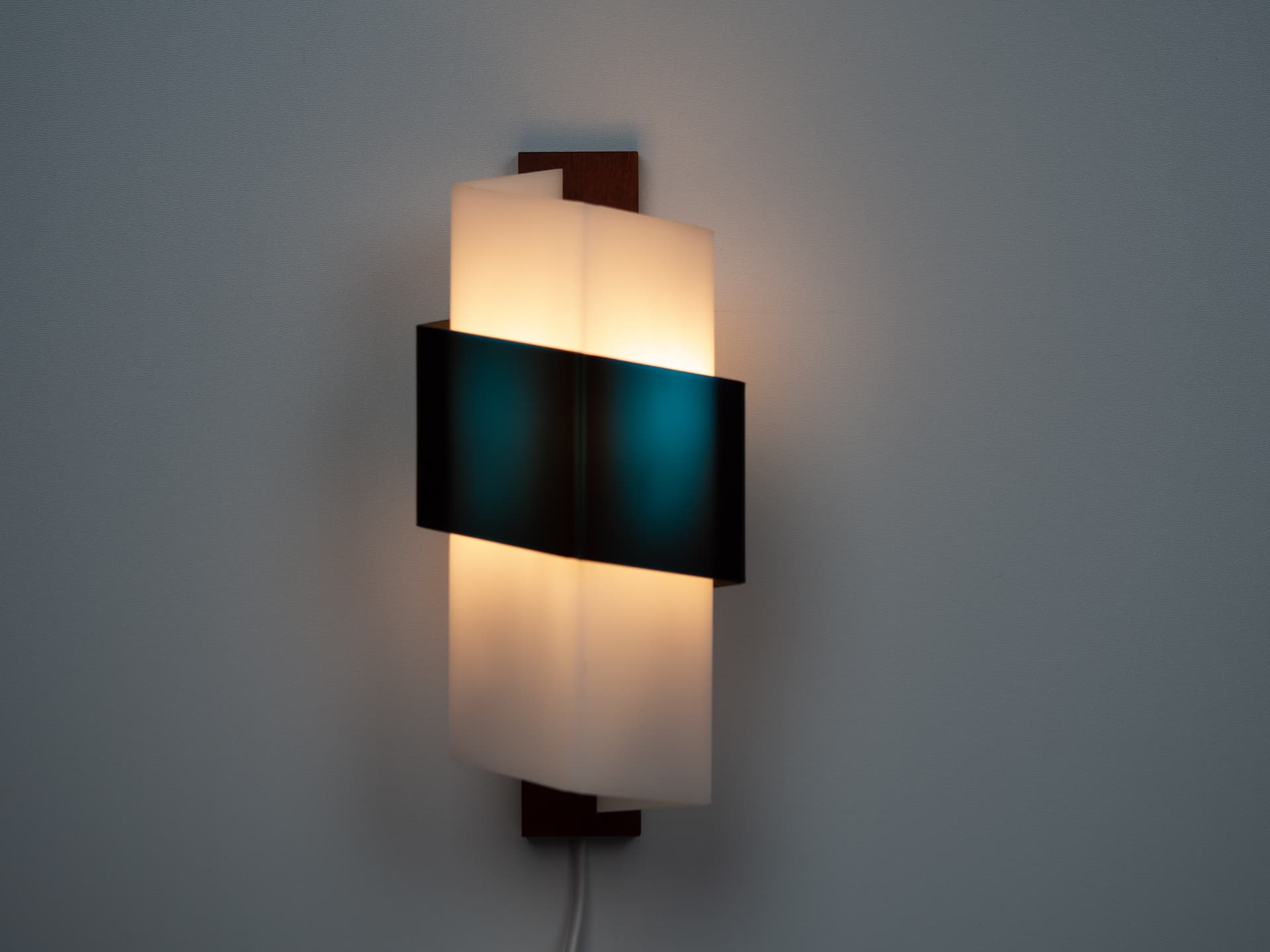 Para kinkietów Diamant, multikolor, proj. J. Hammerborg, Fog & Mørup, Szwecja, lata 50. - 180255