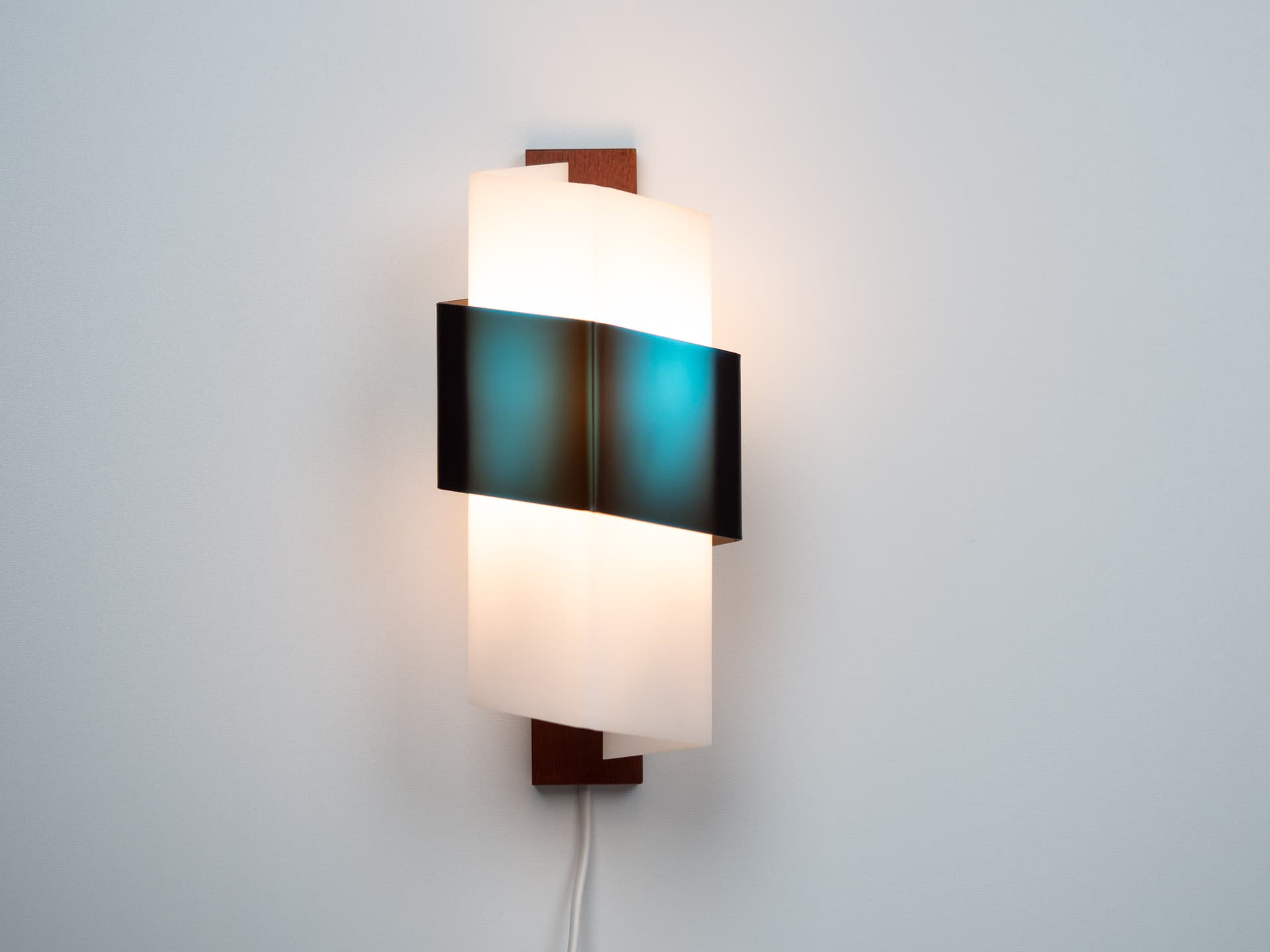 Para kinkietów Diamant, multikolor, proj. J. Hammerborg, Fog & Mørup, Szwecja, lata 50. - 180254