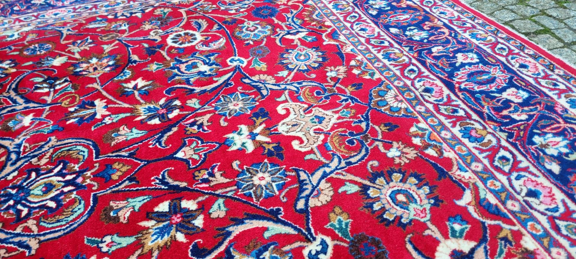 Rug Isfahan 200x300 cm, multicolor, wool, Iran, 1960s. - 180282