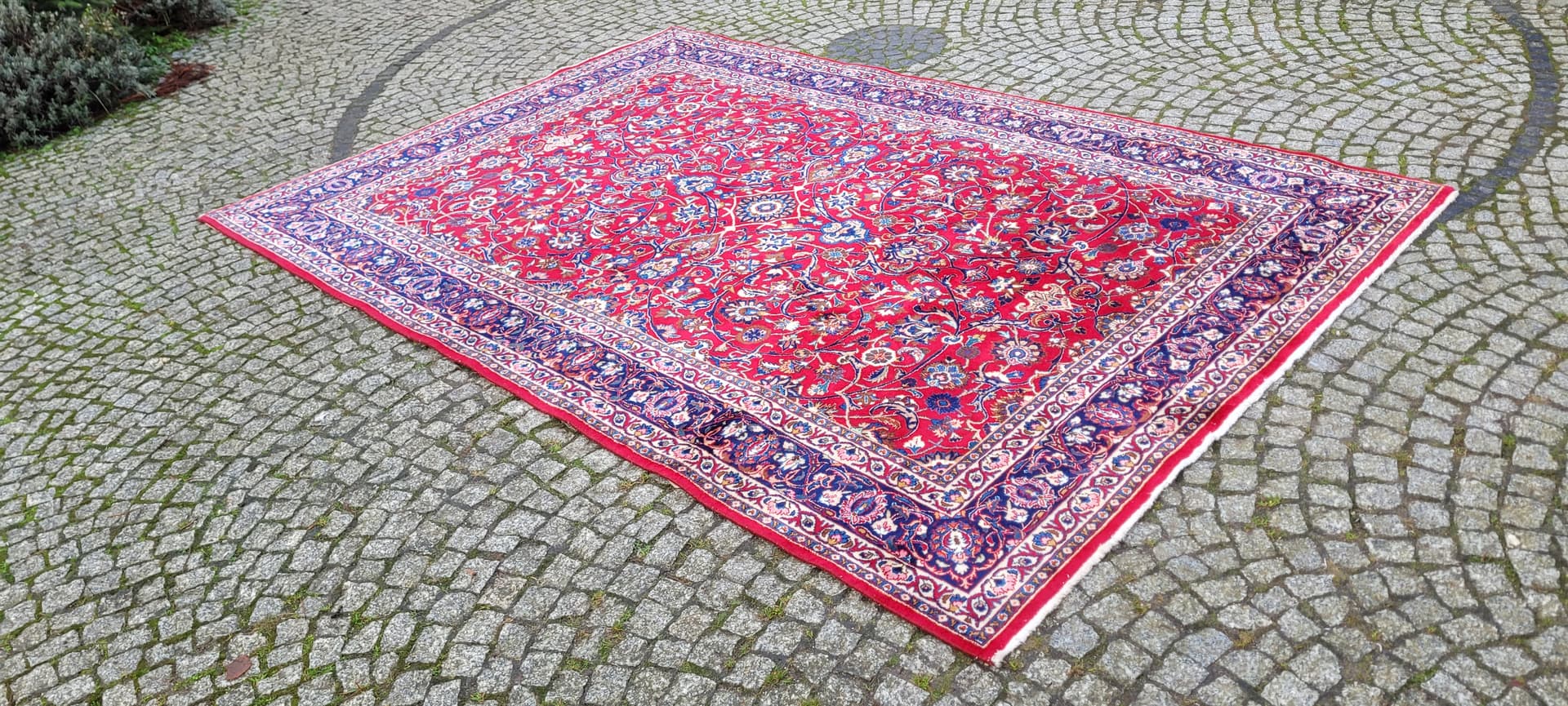 Rug Isfahan 200x300 cm, multicolor, wool, Iran, 1960s. - 180290