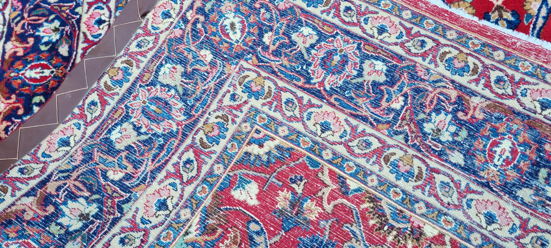 Rug Isfahan 200x300 cm, multicolor, wool, Iran, 1960s. - 180294