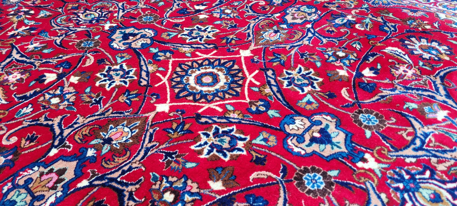 Rug Isfahan 200x300 cm, multicolor, wool, Iran, 1960s. - 180281