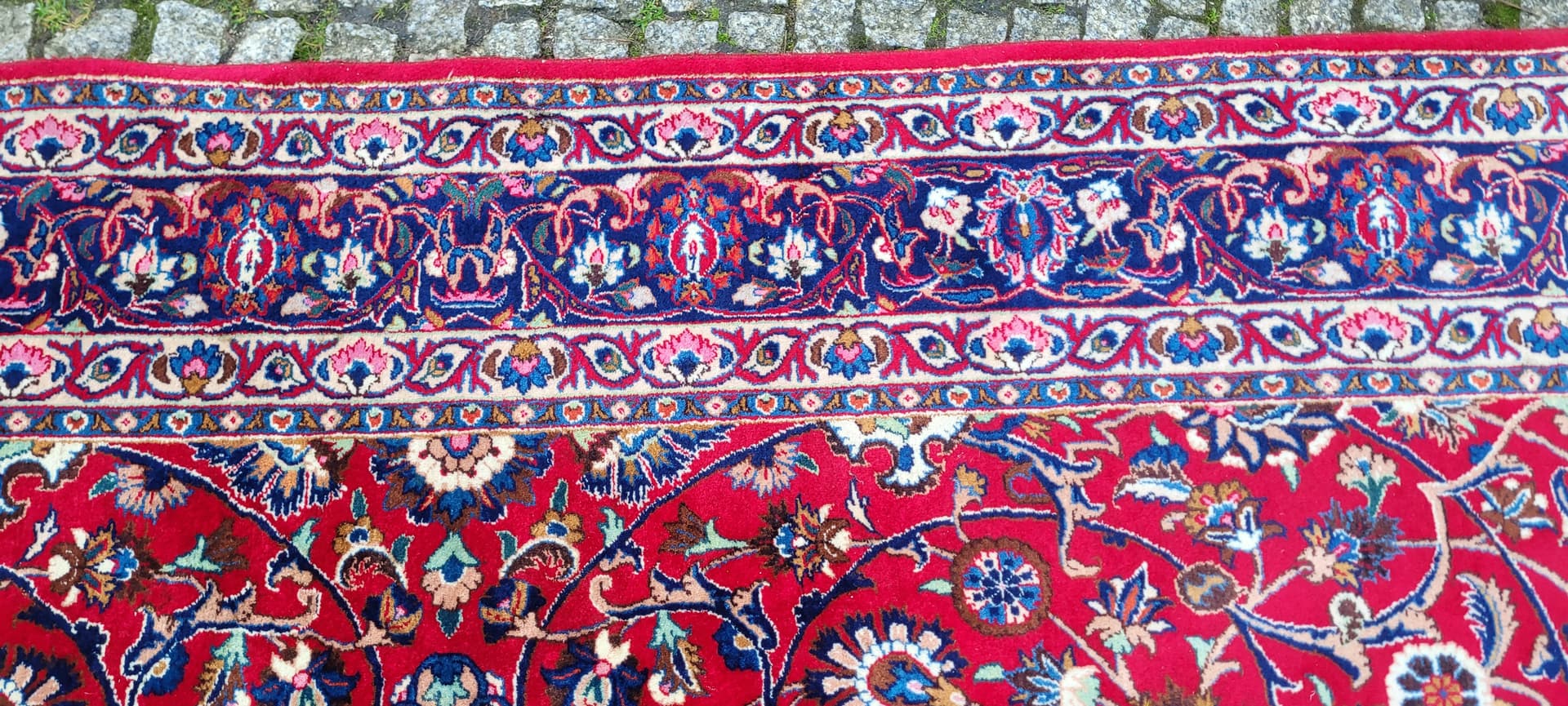 Rug Isfahan 200x300 cm, multicolor, wool, Iran, 1960s. - 180286