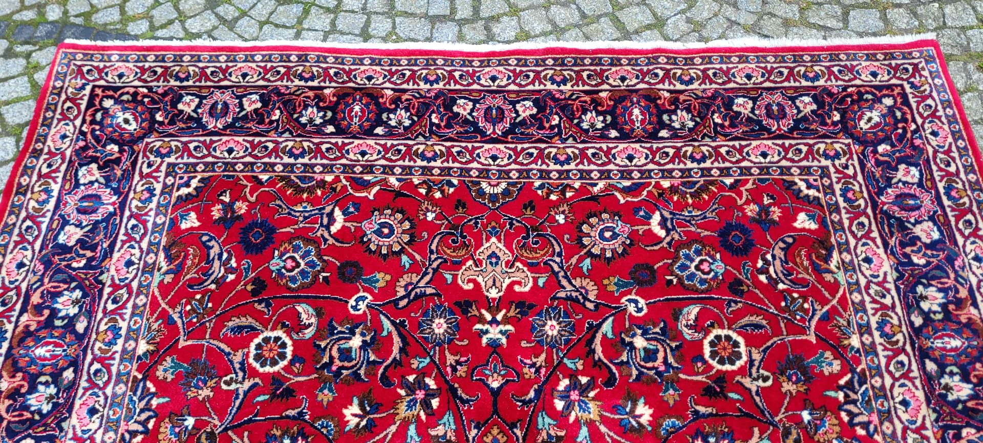 Rug Isfahan 200x300 cm, multicolor, wool, Iran, 1960s. - 180287