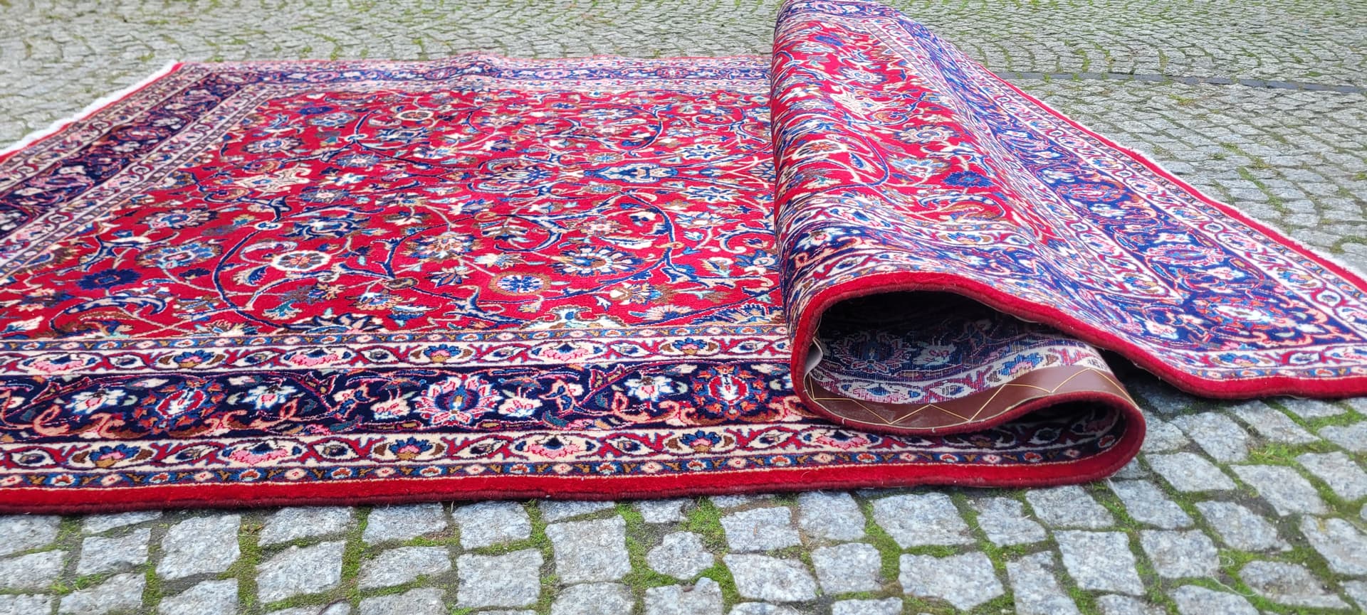 Rug Isfahan 200x300 cm, multicolor, wool, Iran, 1960s. - 180284