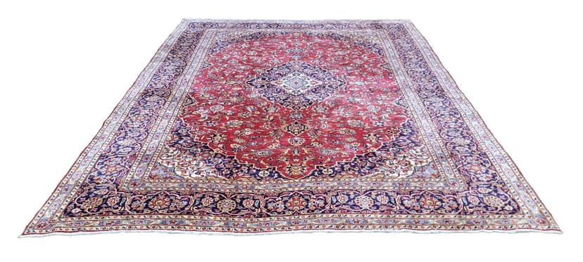 Rug Keshan, 295x385 cm, red, wool, Iran, early 20th c.