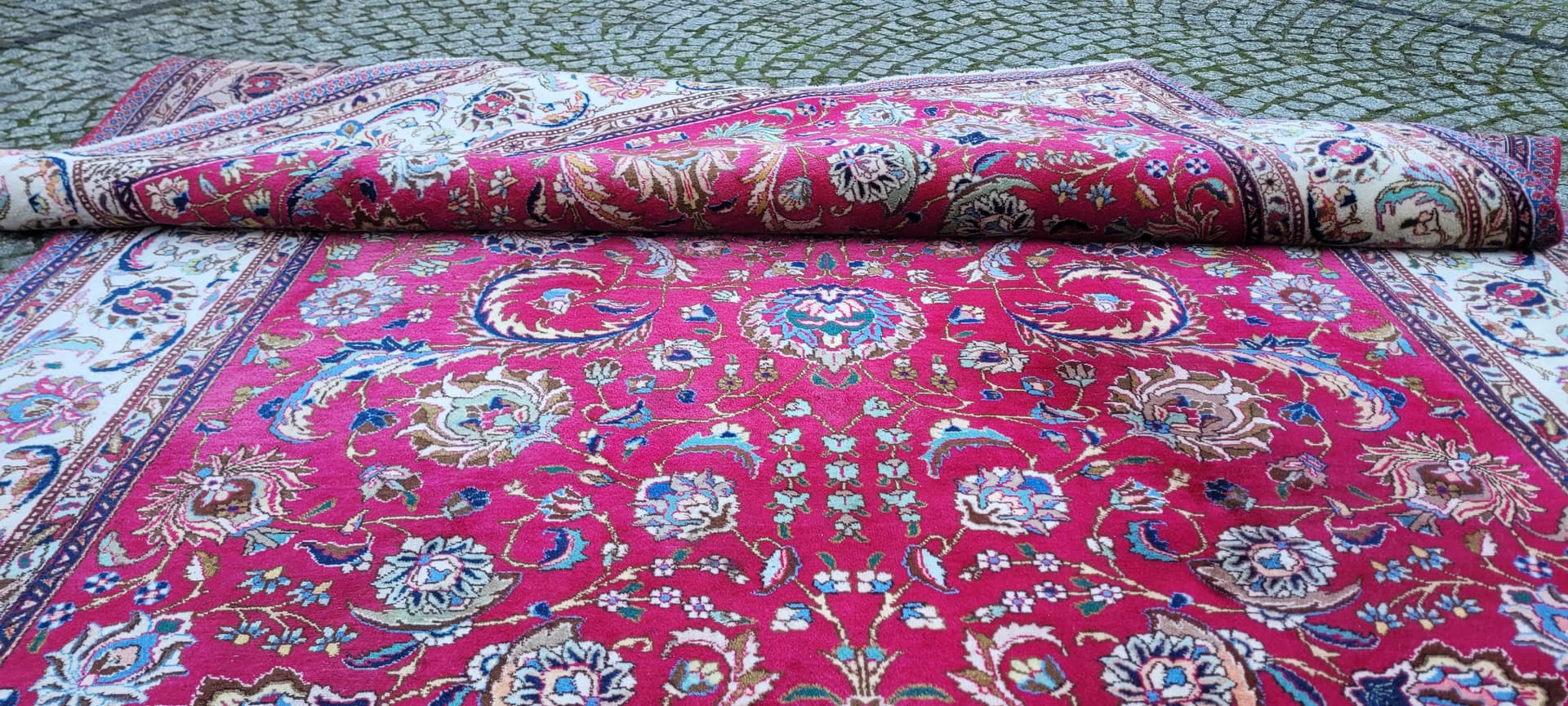 Rug Tabriz, 240x345 cm, multicolor wool, Iran, early 20th c. - 180398