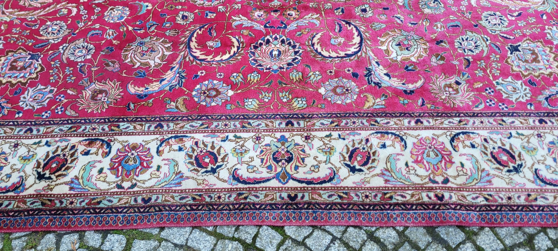 Rug Tabriz, 240x345 cm, multicolor wool, Iran, early 20th c. - 180401