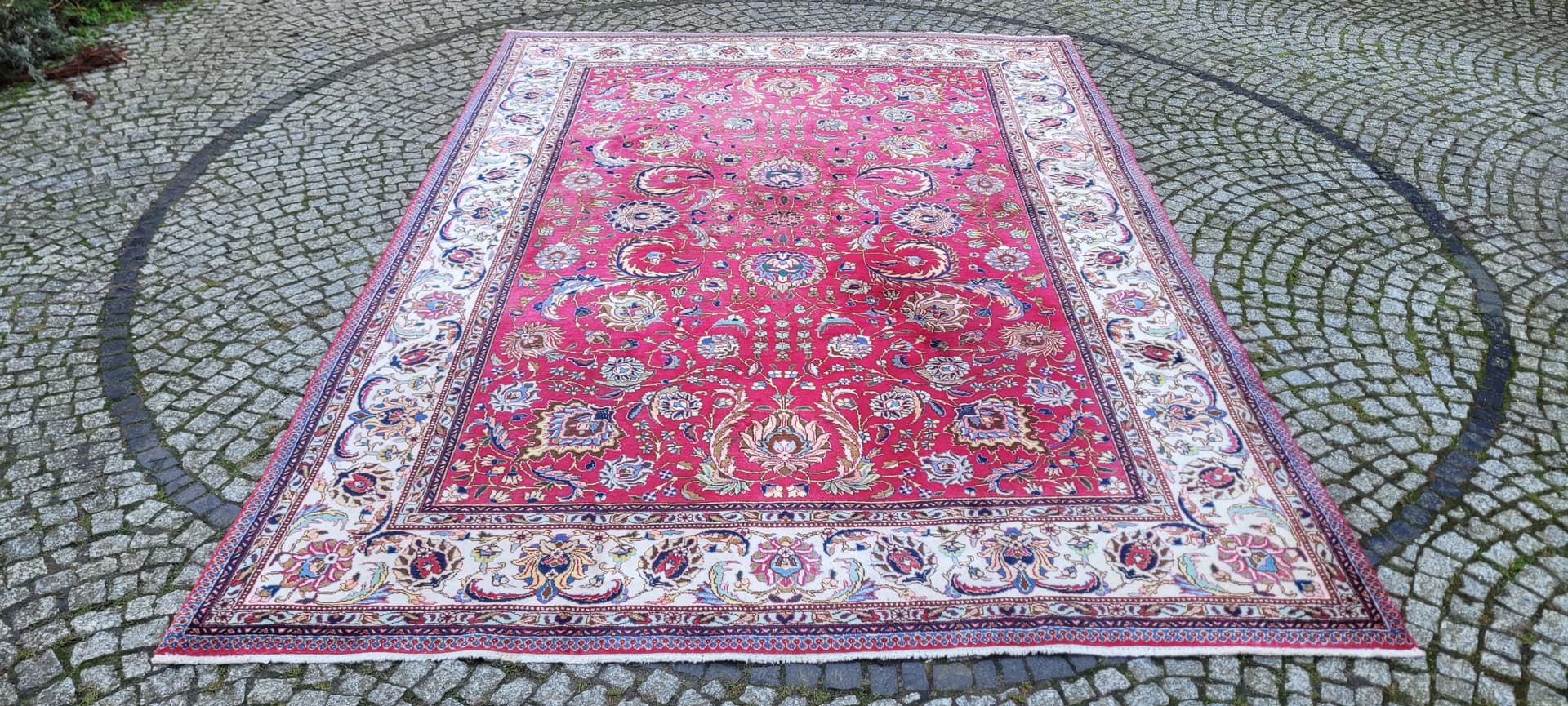 Rug Tabriz, 240x345 cm, multicolor wool, Iran, early 20th c. - 180407