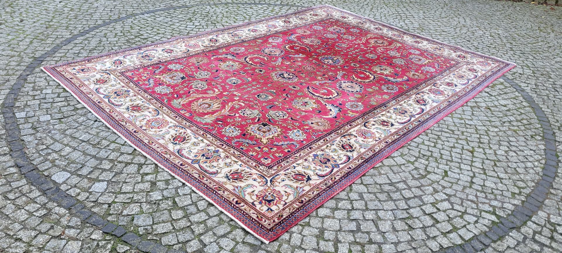 Rug Tabriz, 240x345 cm, multicolor wool, Iran, early 20th c. - 180409