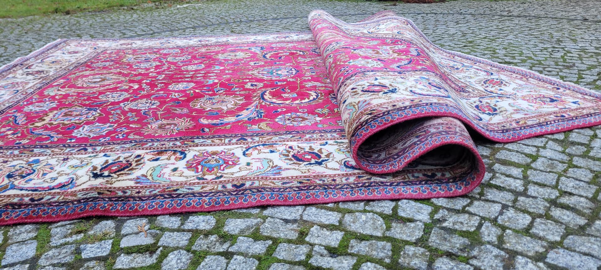 Rug Tabriz, 240x345 cm, multicolor wool, Iran, early 20th c. - 180400