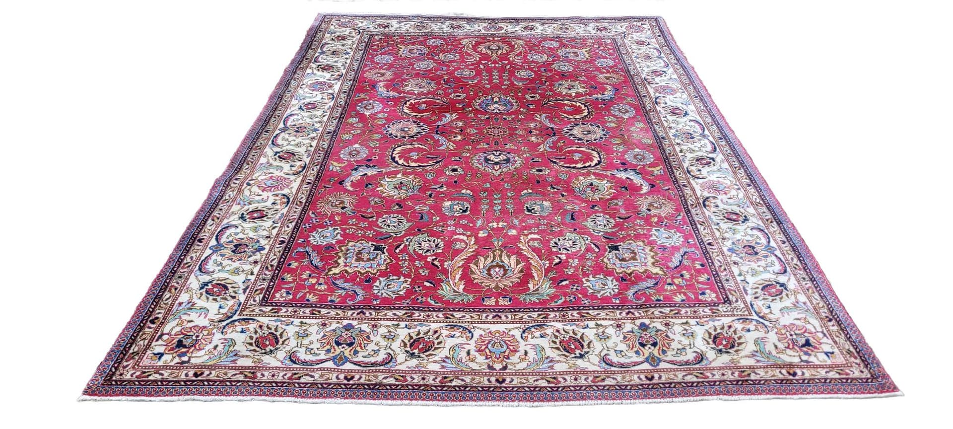 Rug Tabriz, 240x345 cm, multicolor wool, Iran, early 20th c.