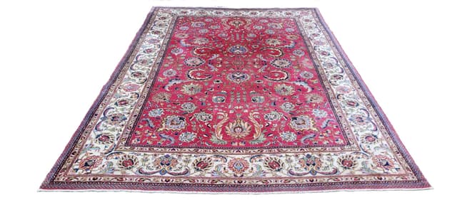 Rug Tabriz, 240x345 cm, multicolor wool, Iran, early 20th c. - DIMENSION