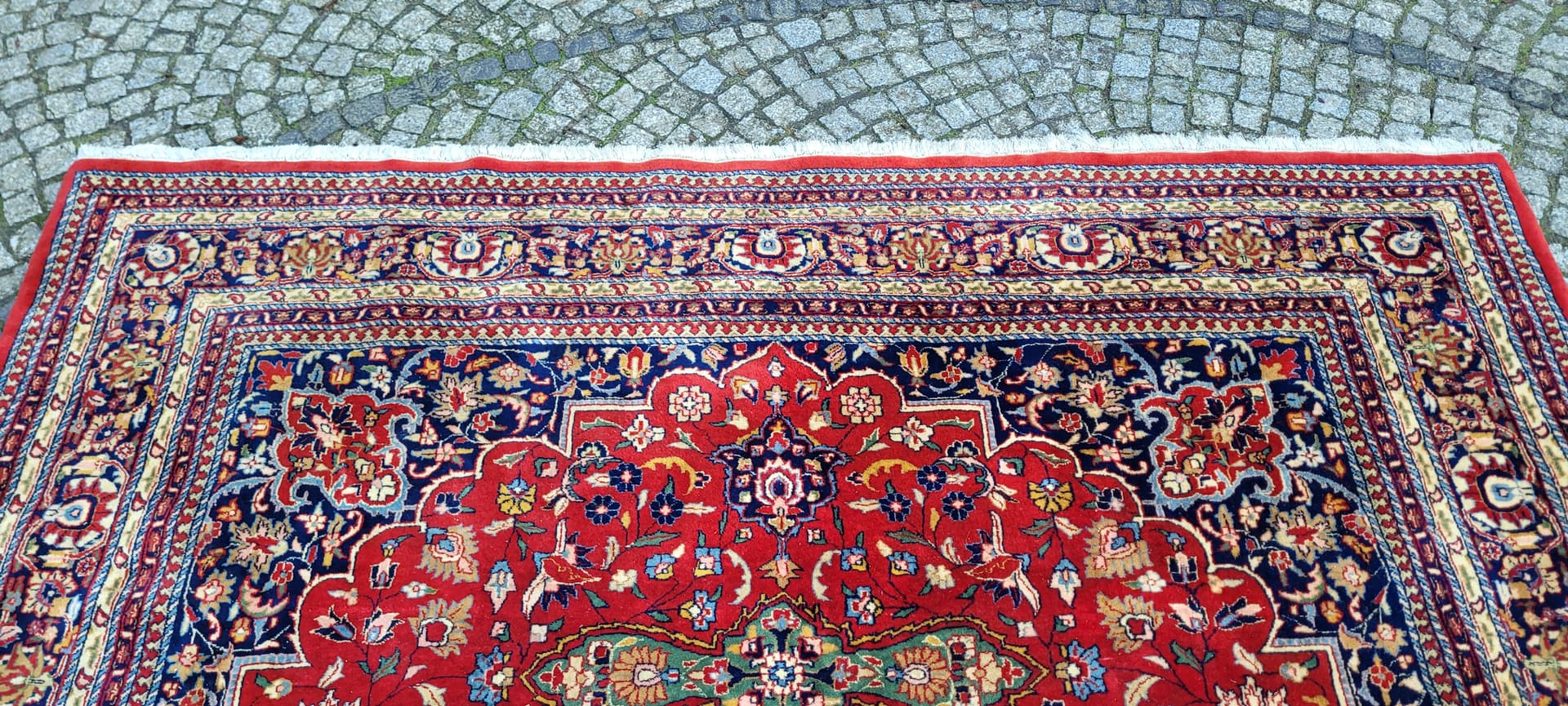 Rug Tebriz 250x360 cm, multicolor wool, India - 180454