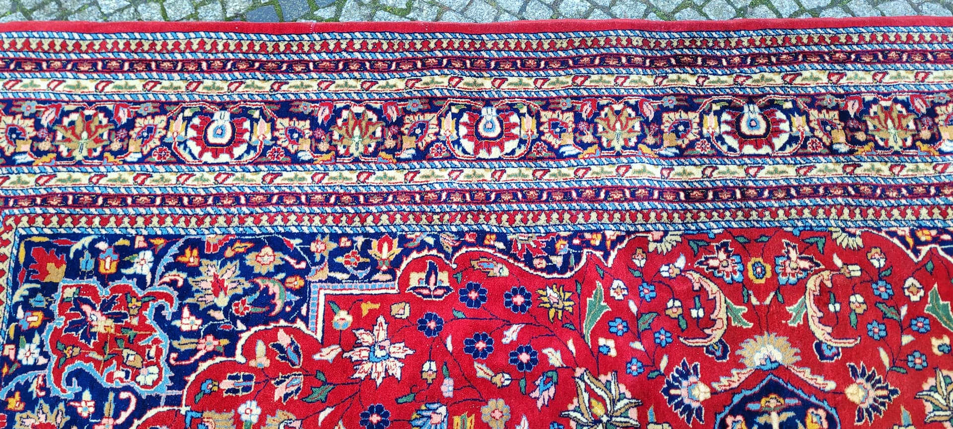 Rug Tebriz 250x360 cm, multicolor wool, India - 180456