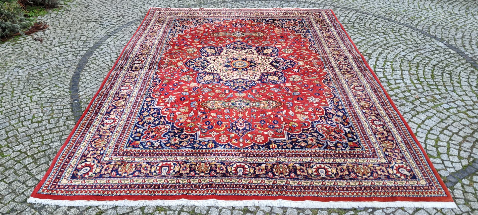 Rug Tebriz 250x360 cm, multicolor wool, India - 180450