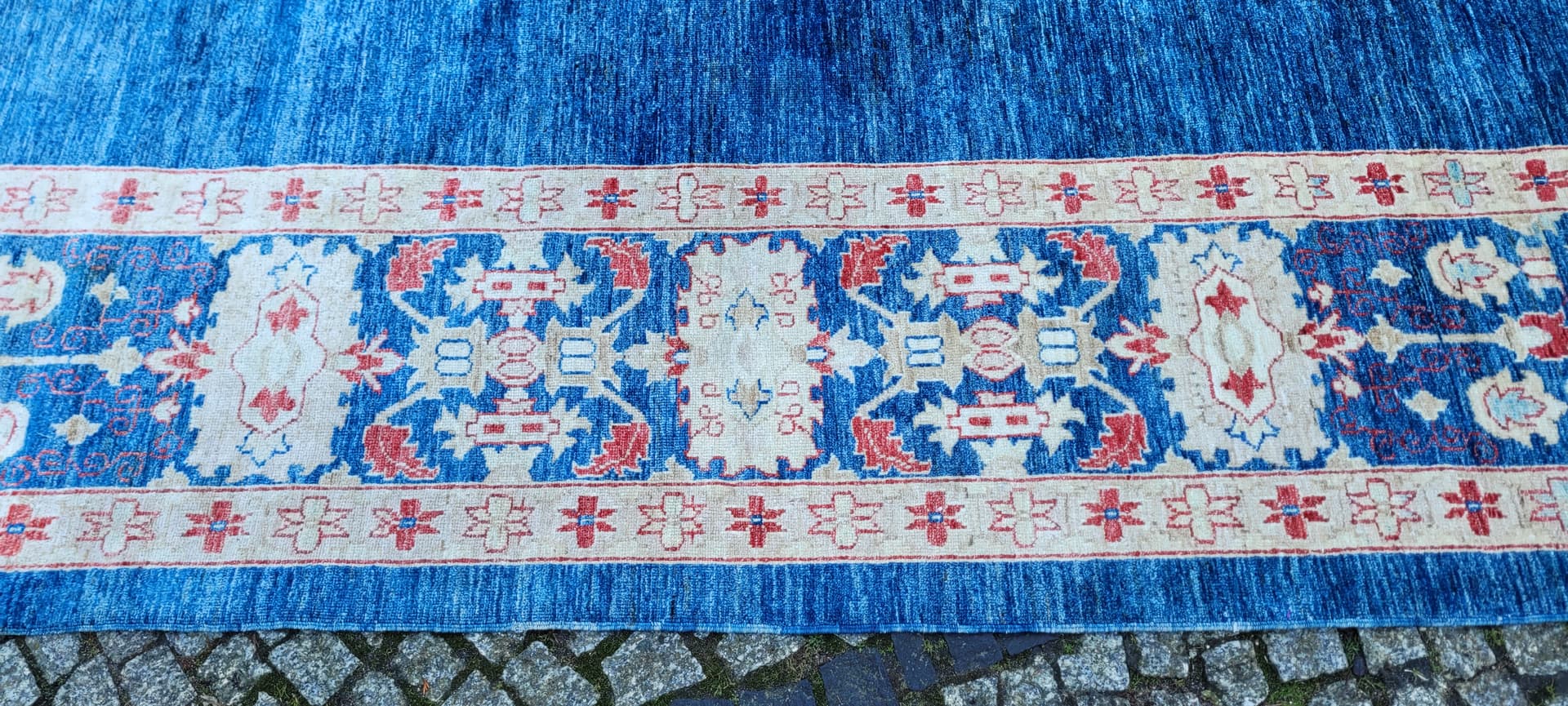 Persian Rug Ziegler 270x360 cm, blue, wool, Pakistan, early 20th c. - 180484