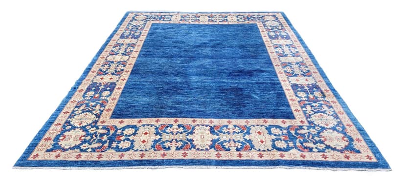 Persian Rug Ziegler 270x360 cm, blue, wool, Pakistan, early 20th c.
