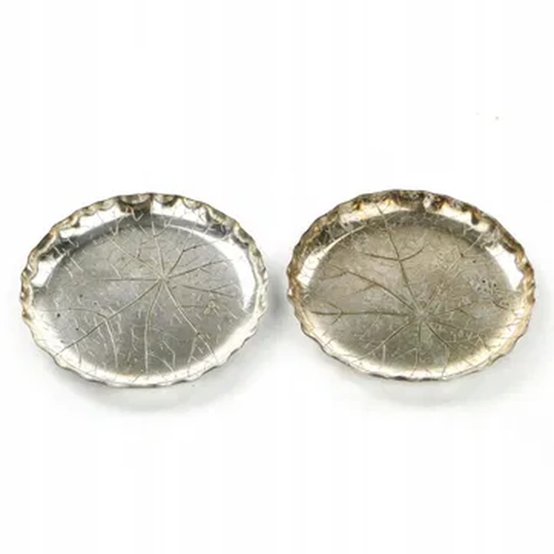 Para podstawek pod szklanki, Art Nouveau, mosiądz, WMF, Niemcy, początek XX w.