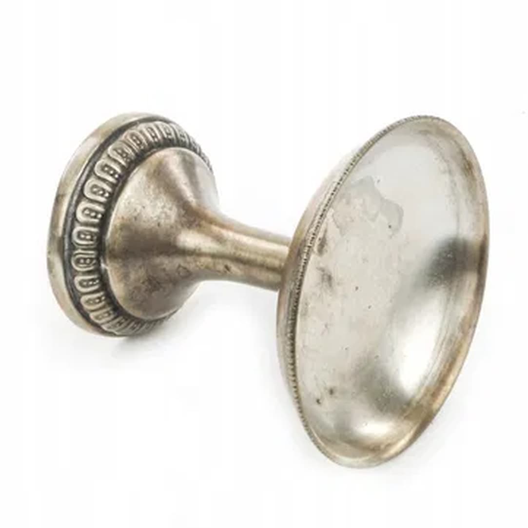 Stojak na cytrynkę, Art Deco, mosiądz srebrzony, Niemcy, lata 30. - 180606