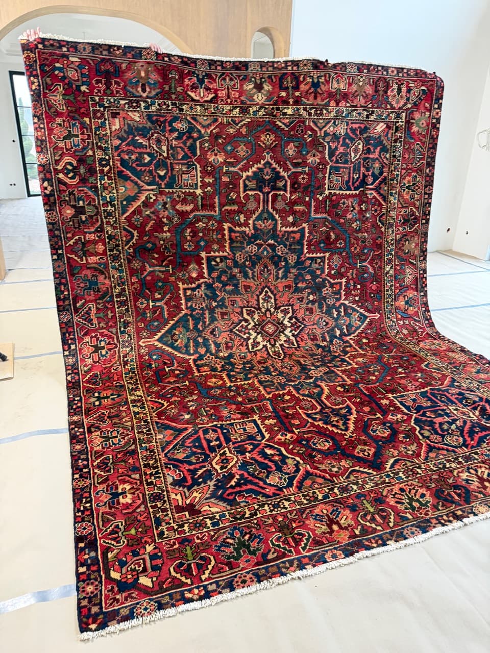 Rug Heriz 380x290 cm, multicolor wool, Iran - 180679