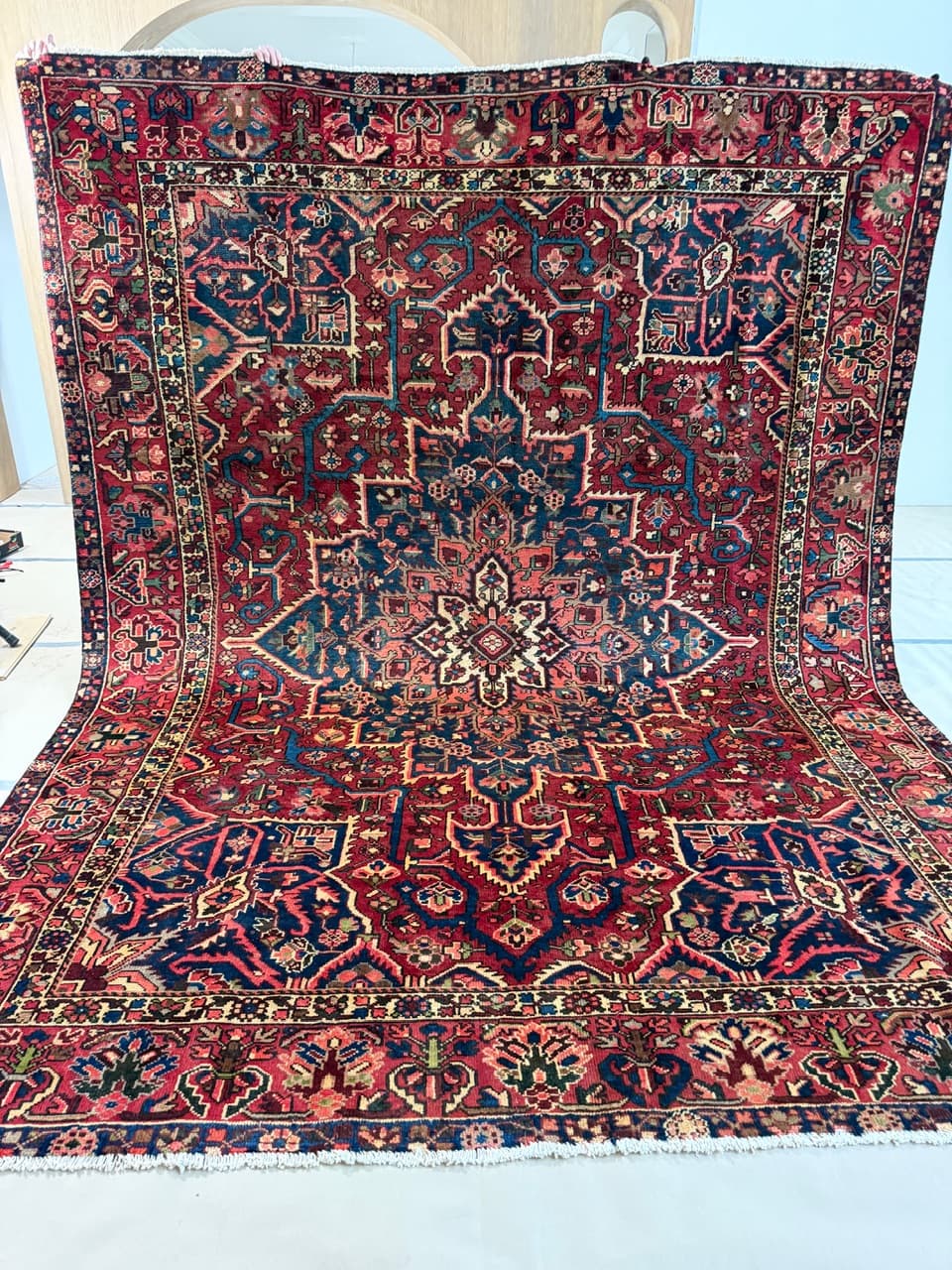 Rug Heriz 380x290 cm, multicolor wool, Iran - 180680