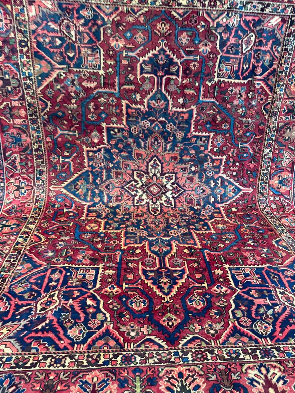 Rug Heriz 380x290 cm, multicolor wool, Iran - 180681